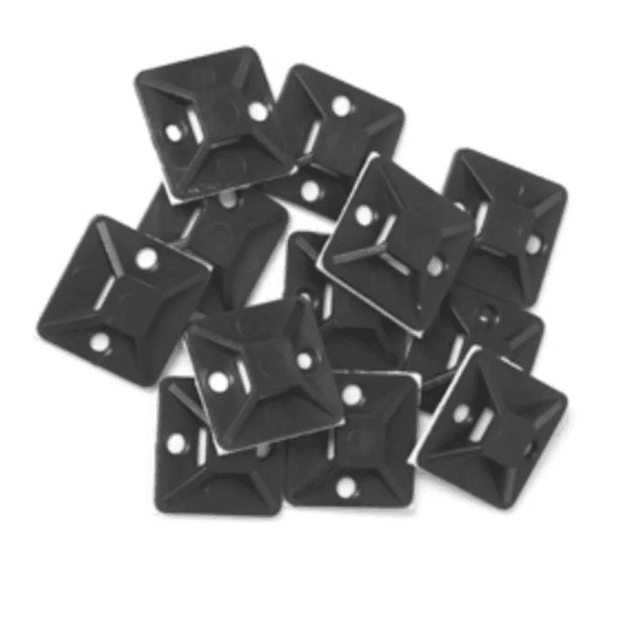 Base Porta Precintos 19mm x 19 mm Tacsa (PTFLB019N)