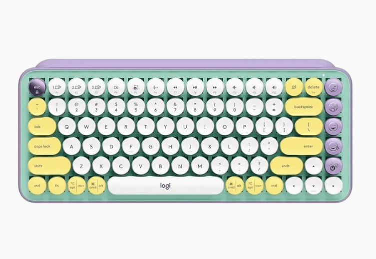 Teclado Logitech POP Keys Mecanico Fresh Vibes (920-010714)