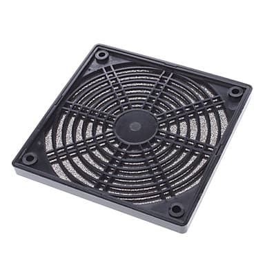 Rejilla Plastica de 120x120mm con Filtro de Aire