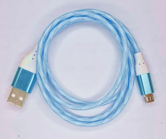 Cable USB a Lighting 1 Mt Luces LED 2A Jottax CELESTE (IN15-IP) 21001IC06011920F