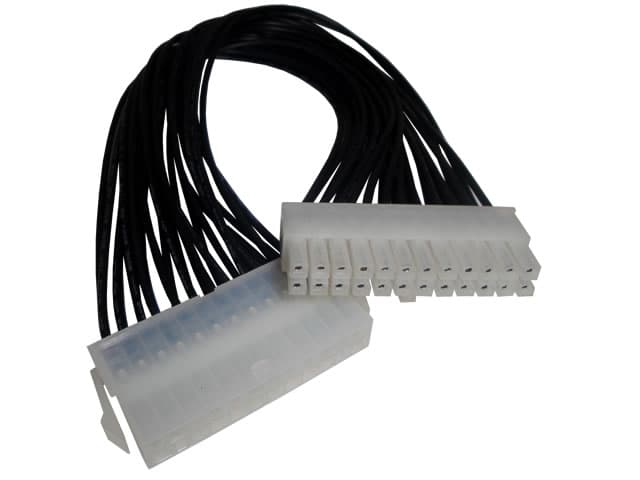 Cable Alargue De 24 Pines Para Fuente ATX Nisuta (NS-CAL24P)