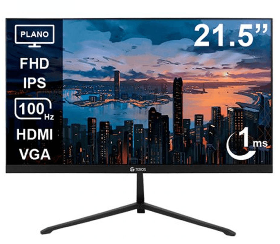 Monitor Gamer Teros 21.5" IPS FHD 100hz (TE-2128S)