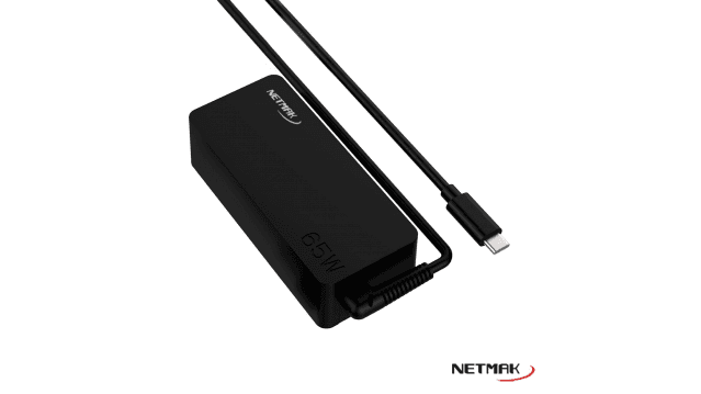 Cargador Notebook Universal Automatico USB-C Netmak (NM-1265) 65W