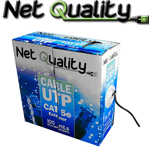 Cable UTP Cat5e 100 Mts Exterior Net Quality