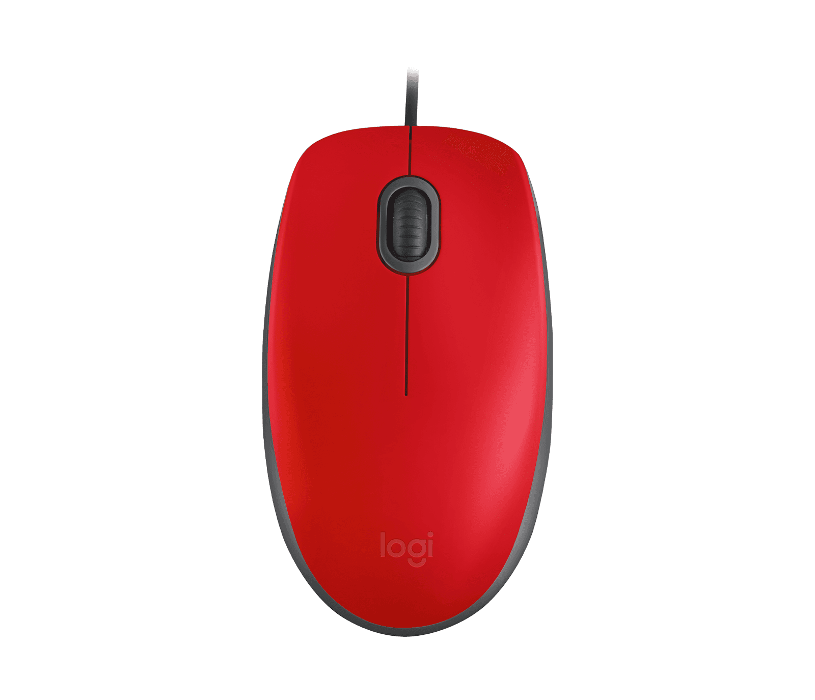 Mouse USB Logitech M110 Silent (M110S 910-006755) Rojo