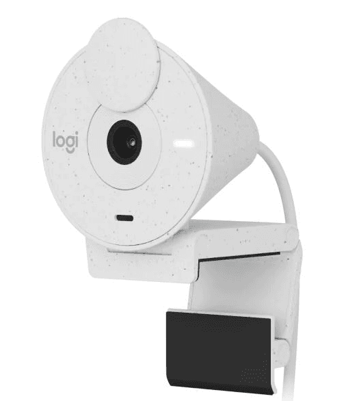 Webcam Logitech Brio 300 (960-001440) Balnco