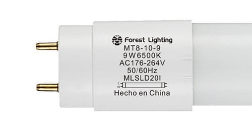 Tubo Led T8 60Cm 9W 6055K Forest Lighting (MT8-10-9)
