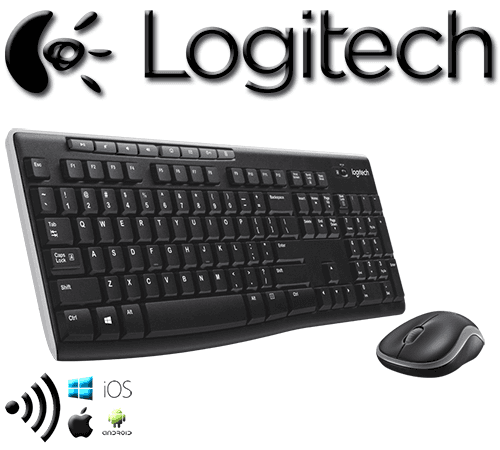 Teclado + Mouse Inalambrico Logitech MK270