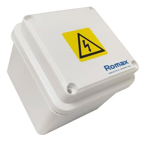 Caja Plastica Estanco Cuadrada 8x8x8 Romax (503)