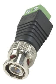 Conector de BNC Macho a Bornera