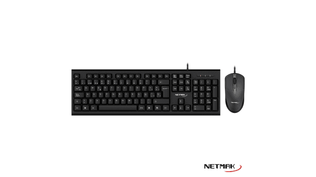 Teclado + Mouse Usb Netmak (NM-KB340)