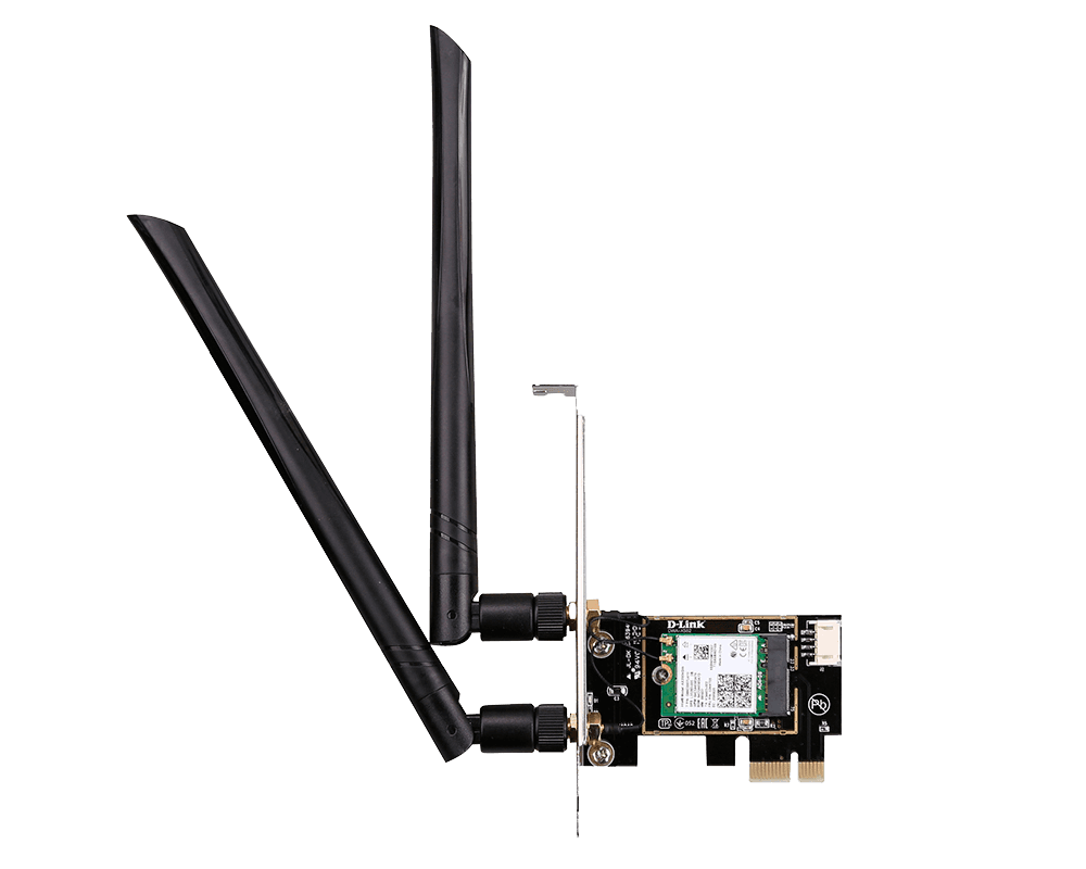 Placa de Red Pci-e D-Link WiFi 6 Ac1500 Dual Band 2 Antenas (DWA-X582)