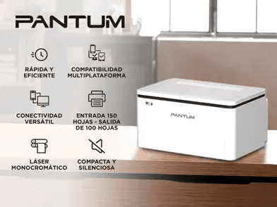 Impresora Laser Monocromatica Usb-Wifi Pantum (BP2300W)