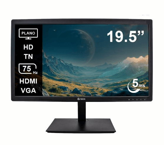 Monitor Gamer Teros 19.5" HD TN 75hz (TE-1916S)