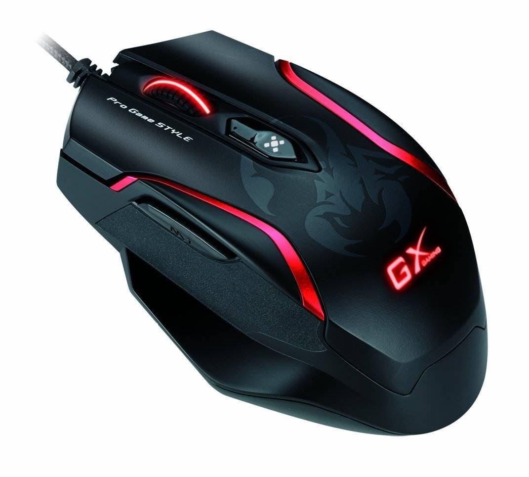 Mouse Genius GX Gaming MAURUS Black USB