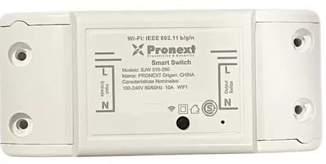 Smart Switch 1 Salidas x1 10A Pronext (STW R110)