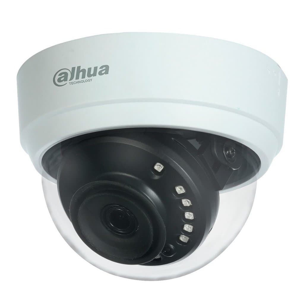 Camara CCTV 2.8 mm Domo Plastico 1080P Dahua (DH-HAC-D1A21P-0280B)