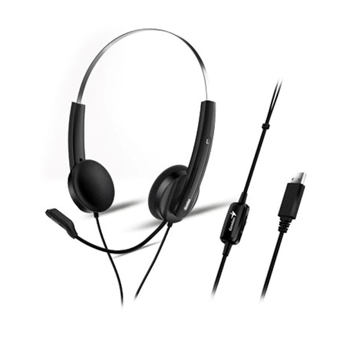 Auricular Tipo Vincha Genius Black HS-220U
