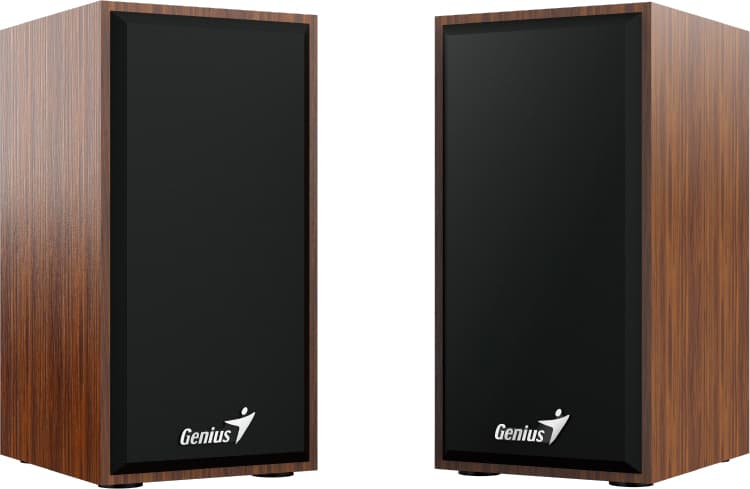 Parlante USB Genius SP-HF180A Madera (31730029400)