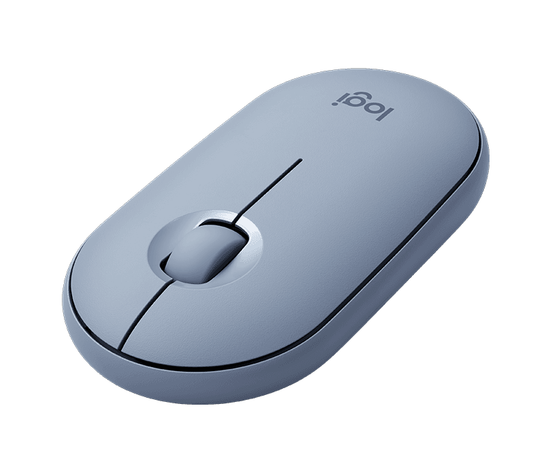 Mouse Inalambrico Logitech M350 Pebble (910-005773) Azul
