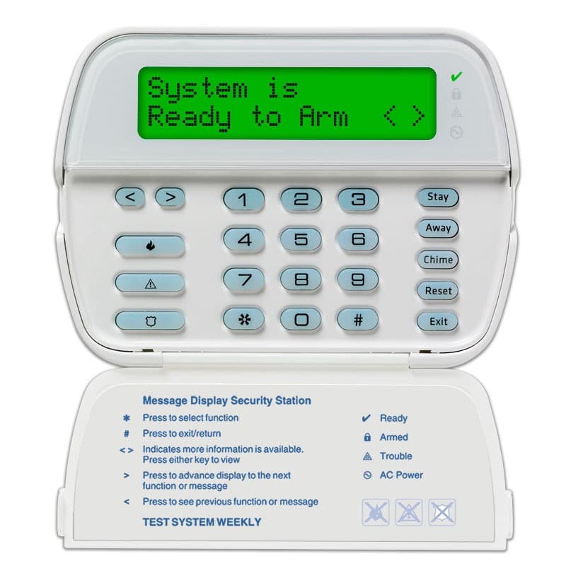 Panel de Alarma con Trafo DSC