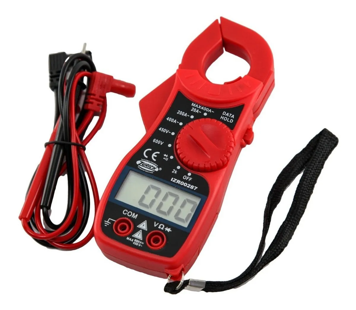 Pinza Amperometrica con Data Hold Zurich (IZR00287)