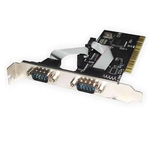 Placa PCI serie RS232 2 puertos Nisuta (NS-PLSE2)