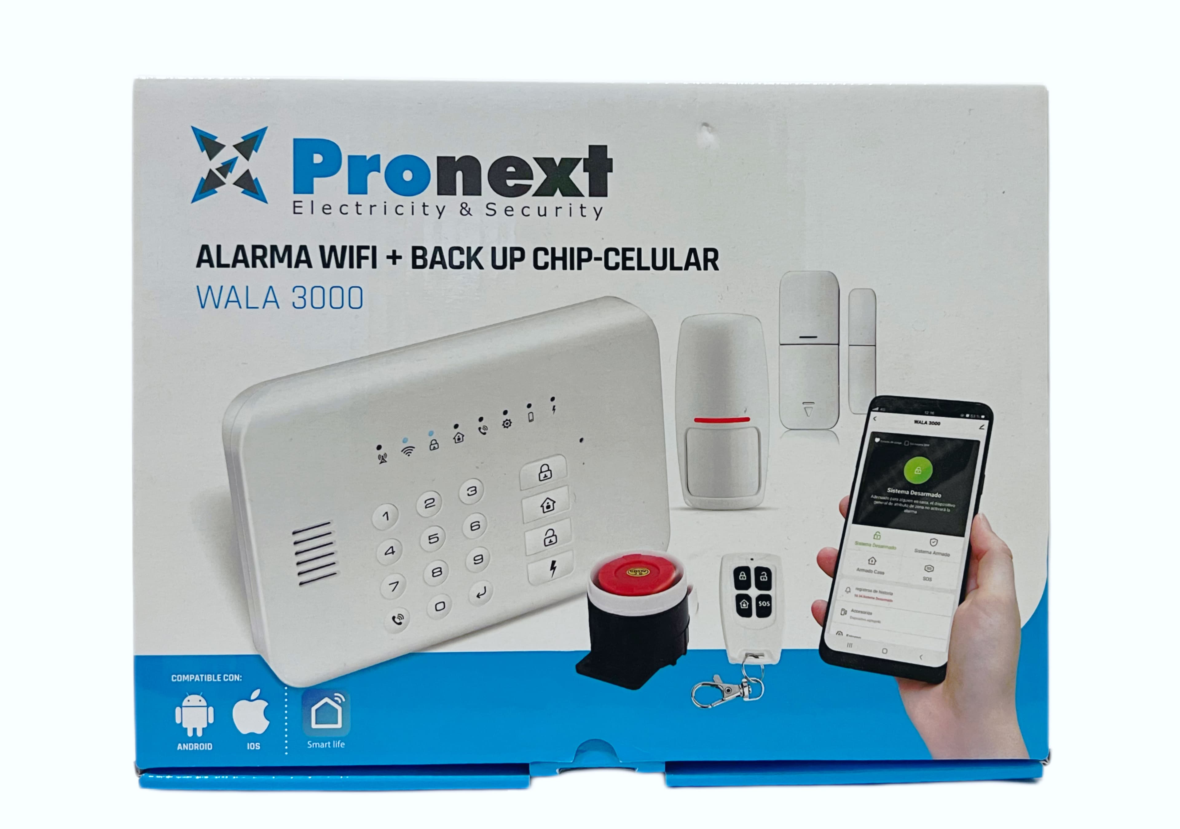 Alarma Smart WIFI + GSM
