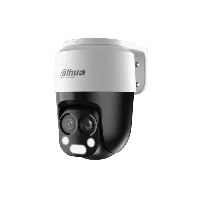 Camara PT de foco fijo HDCVI inteligente de doble luz de 2 MP (DH-HAC-PT1200BP-IL-A-E2Z-2860)