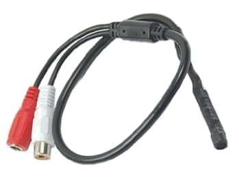 Micrónofo para CCTV, para Ambientes de Hasta 80 mts2