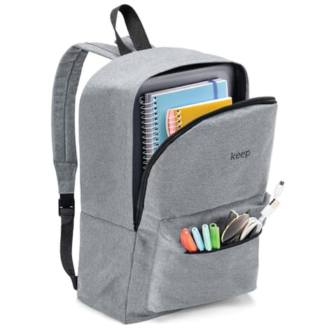 Mochila Multi Keep Universitaria Gris 15.6" BO432
