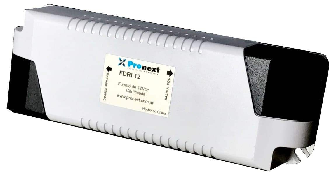 Fuente Switching Modular Pronext de Tensión de Salida 12Vcc 4000mA. Certificada
