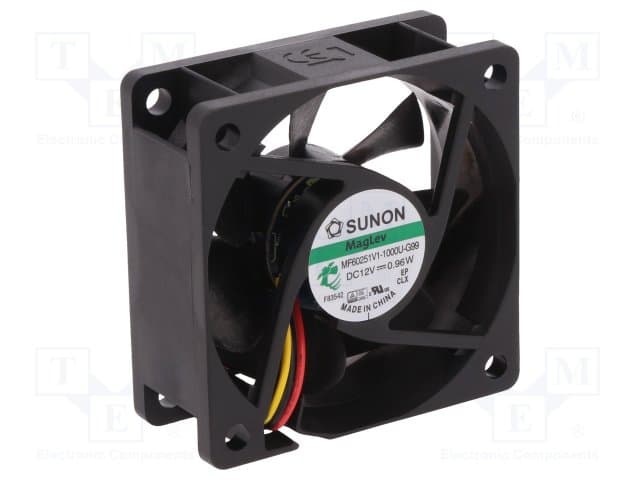 Turbina de 60x60X25 Sunon VAPO 12V