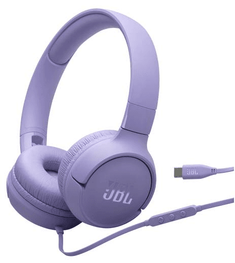 Auricular JBL TUNE 520C Usb-C (JBLT520CPURAM) Purple