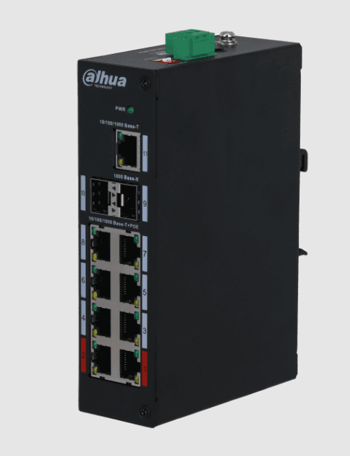 Switch Dahua 8 Puertos (DH-PFS3211-8GT-120-V2)