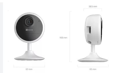 Camara Ezviz CB1 de Interior con Bateria Recargable y Base Magnetica 1080p (CS-CB1) R100-1K2WF