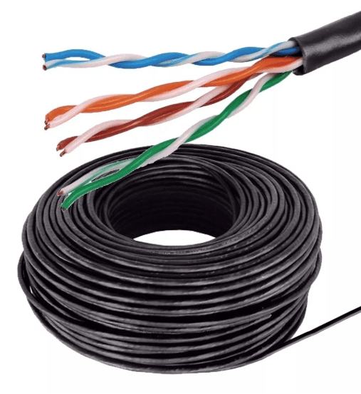 Cable UTP Cat5e 305 Mts Exterior Doble Vaina ReguVolt (RV-UTP-506)