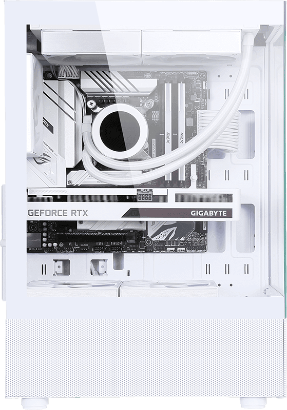Gabinete Gamer Formula V Crystal Z1 White