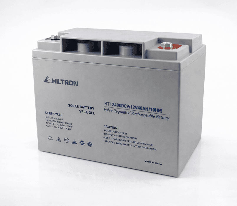 Bateria de Ciclo Profundo de 40Ah de Capacidad y 12V. Marca Hiltron