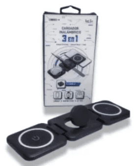 Cargador Inalambrico 3en1 Int.Co (W3-1)