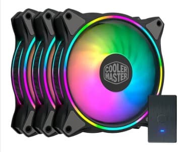 Cooler RGB 120 Mm Cooler Master MASTERFAN MF120 Halo Pack x3 (MFL-B2DN-183PA-R1)