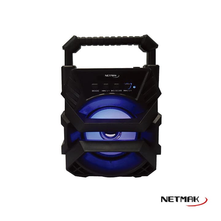 Parlante Portatil Bluetooth 3" Netmak (NM-DRAKE)