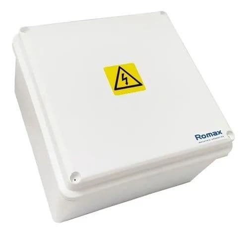 Caja Plastica Estanco Cuadrada 10x10x6 Romax (510)