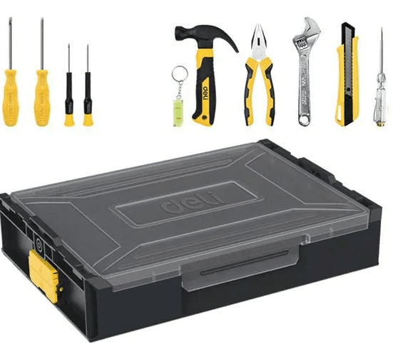 Caja Kit de Heramienta 10 Piezas Deli (DL1211)