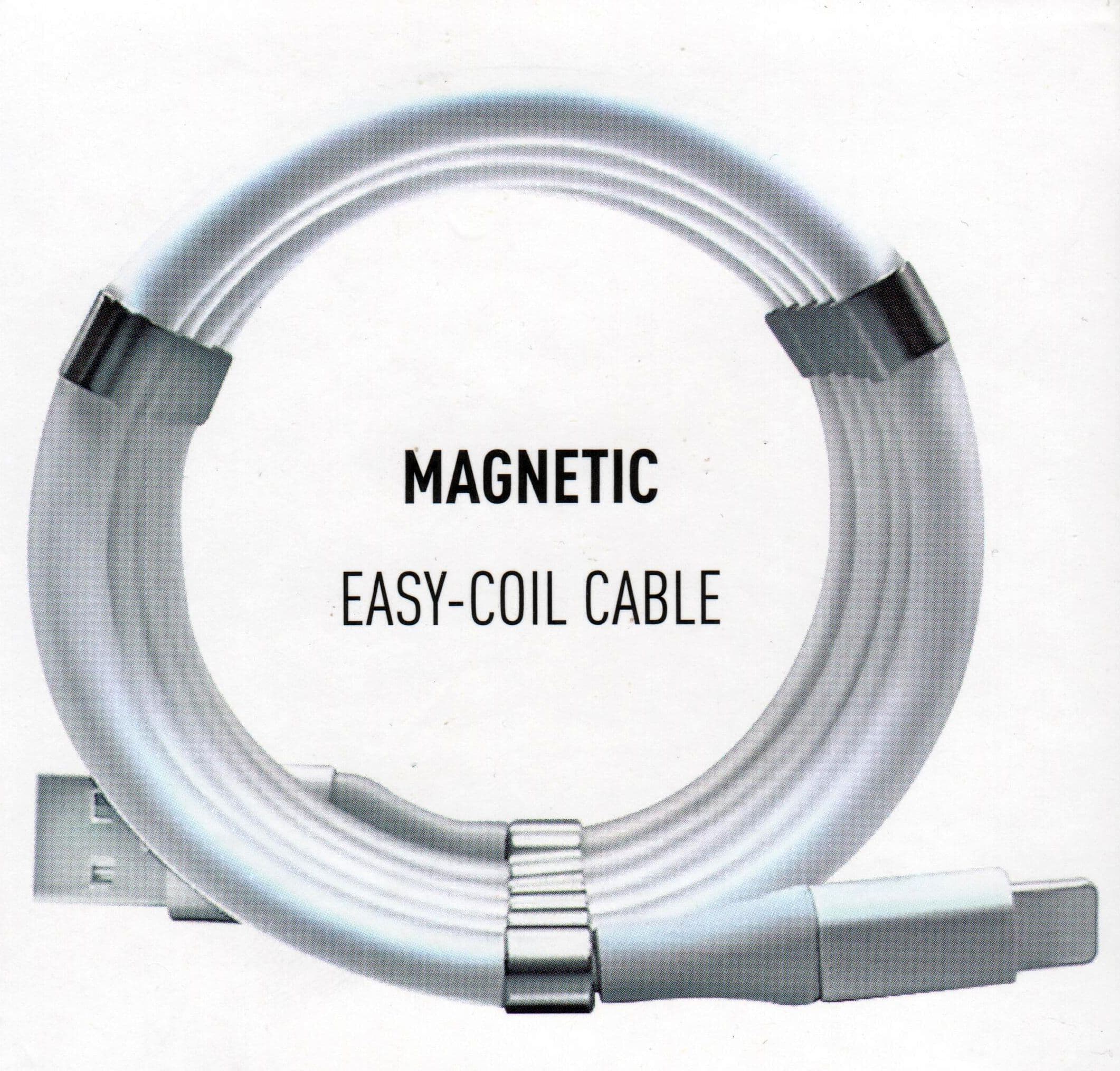 Cable USB a Lighting 1 Mt Magnetico 3A Jottax Carga Super Rapida BLANCO (IN21-IP) 21001IC06011920F