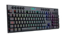 Teclado Gamer Redragon Horus Inalambrico (K618-RGB SP-RED) Switch Red