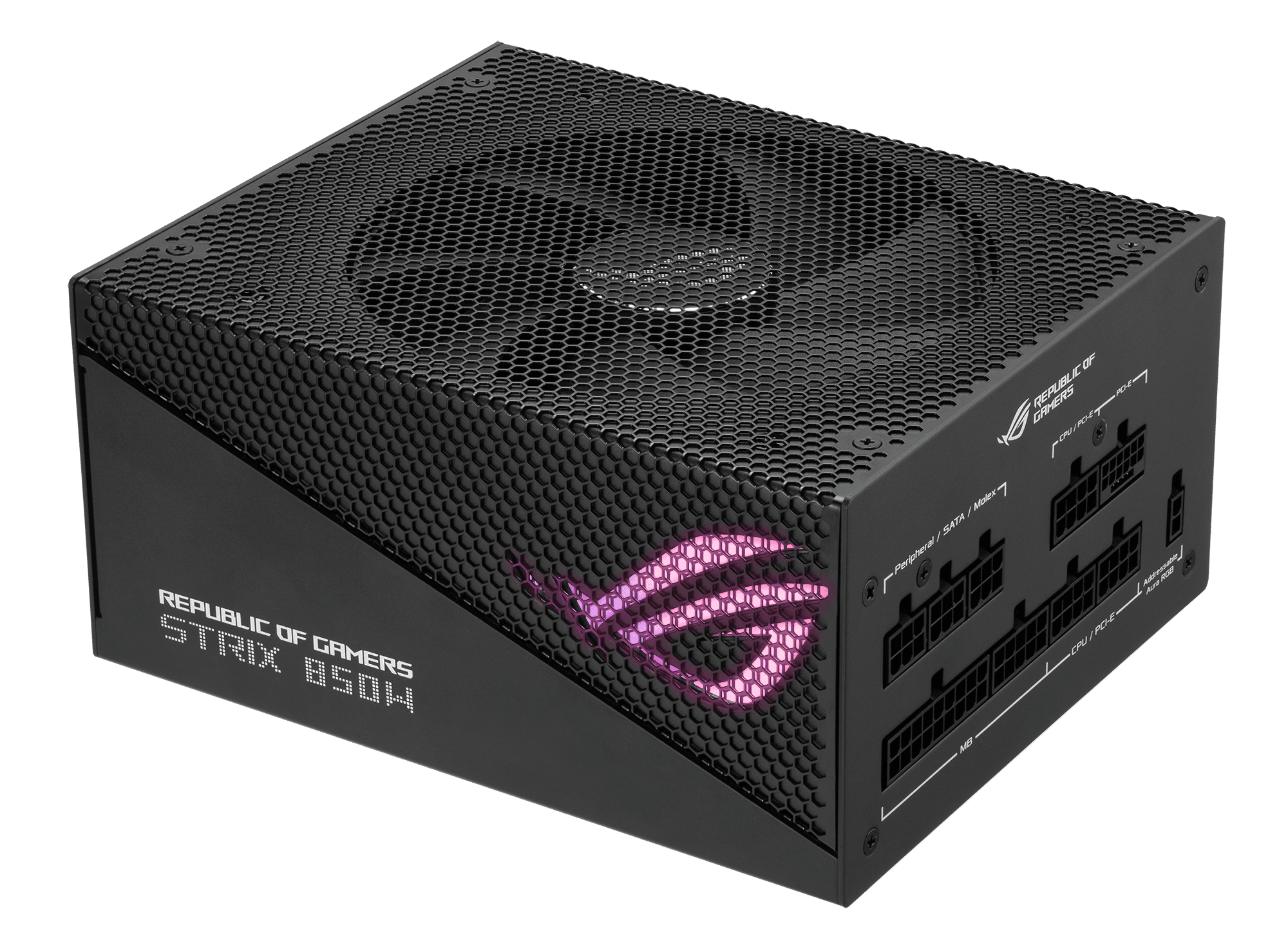Fuente Asus Gaming ROG STRIX 850W AURA Edition 80Plus Gold (ROX-STRIX-850G-AURA-GAMING)