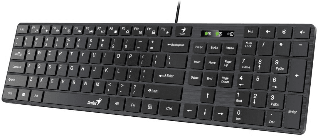 Teclado USB Genius SlimStar 126 (31310017401)