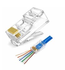 Conector RJ45 Cat6 X 100U Dahua (DH-PFM976-631)