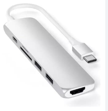 Hub USB-C Multi Puertos Satechi (ST-SCMA2S)